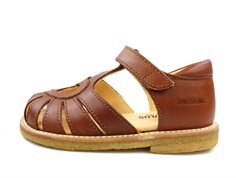 Angulus sandal cognac med hjerte